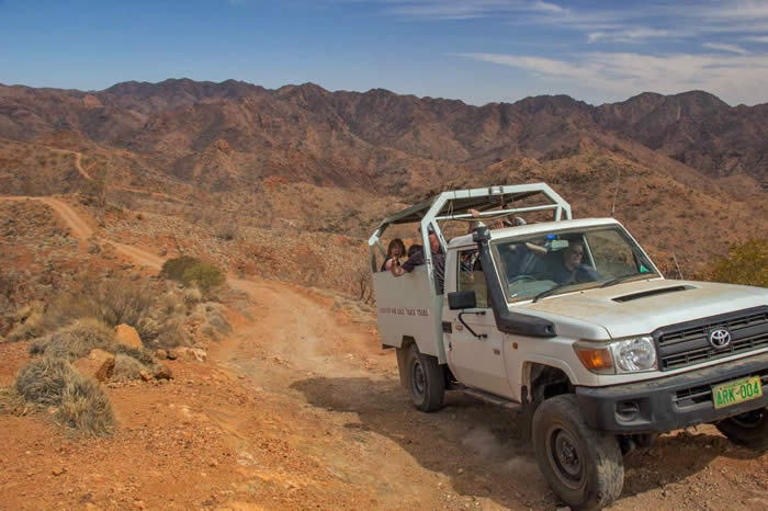 Arkaroola Ridgetop Tour. Photo courtesy of Helen Jense